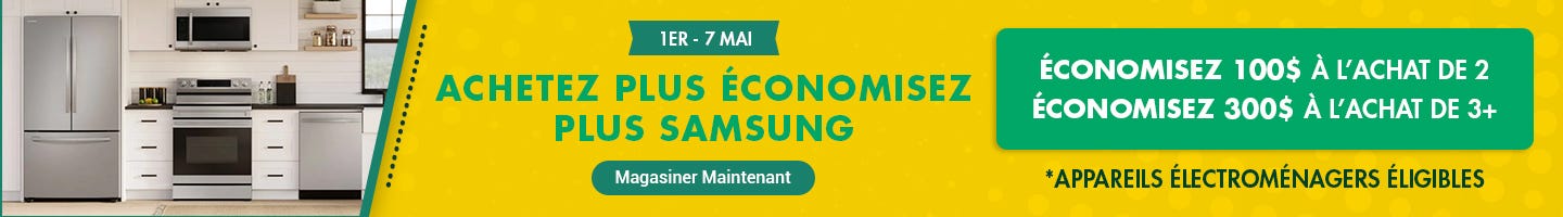 Achetez plus d'appareils économisez plus d'appareils Banner