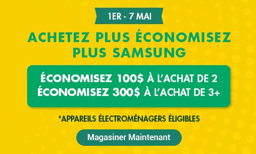 Achetez plus d'appareils économisez plus d'appareils Banner
