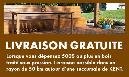 Livraison gratuite sur PT Banner