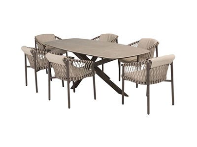 Allora Outdoor Dining Set 7-Piece image
