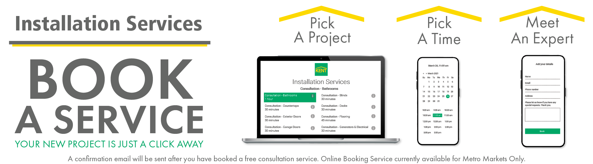 Installation Services - Book a Service