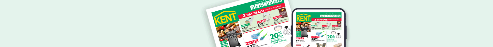 Weekly flyer