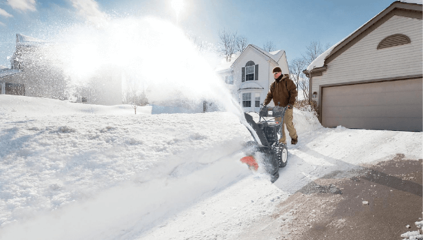 three-stage snow thrower