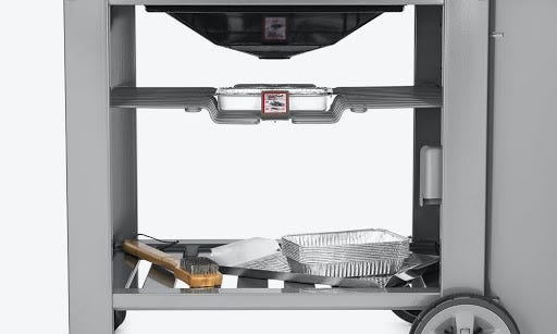 bbq underside storage